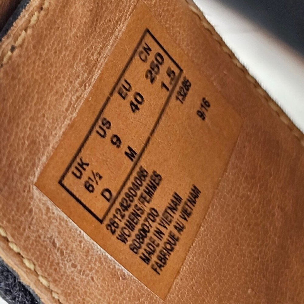 Clarks Black Suede Hook And Loop Open Toe Sling B… - image 7